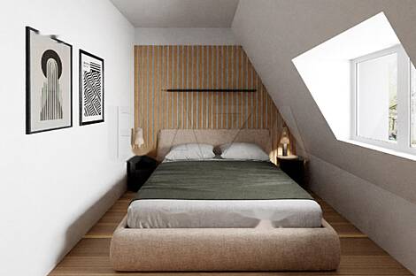 Дом с террасой в Новая Любляна Центр: 27