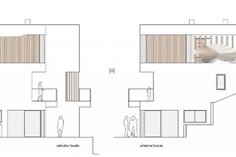 Здание возле лесной опушки: 1