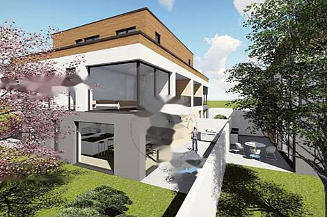 Новый Дравлье: дом дуплекс: 4