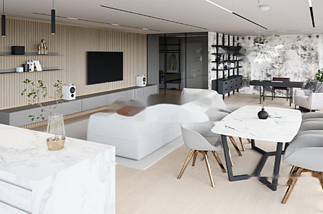 Центр Девана Парк, 3-комнатная квартира: 16