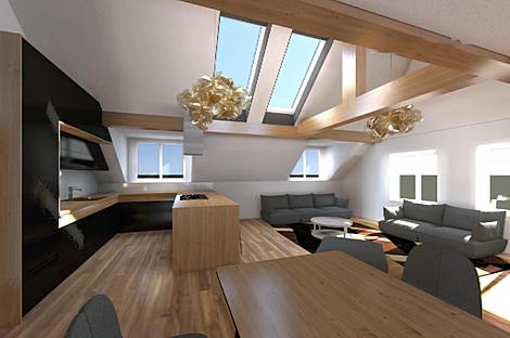 4-5-комнатная квартира, Центр: 5