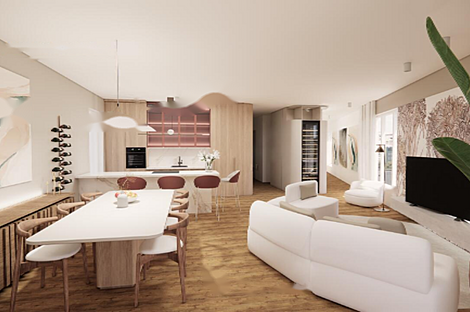 Четырехкомнатная квартира в Белиграде: 1