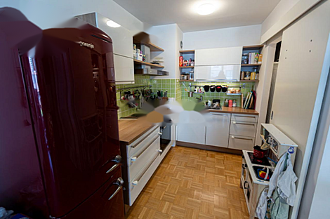 Квартира с двумя комнатами, расположенная в центре на улице Полянской.: 4