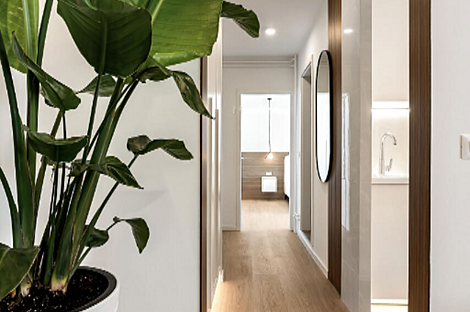 Трёхкомнатное жильё в районе Дравль: 6