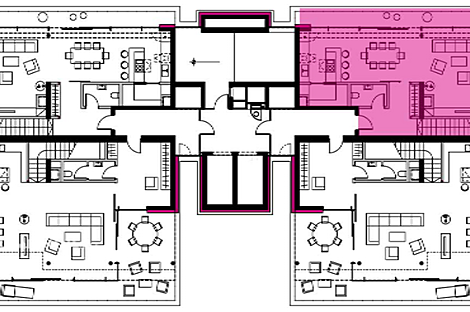 Четырехкомнатная квартира в Любляне, район Шишка: 9