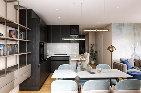 Квартира с тремя комнатами в Новой Рожной Долине: 15