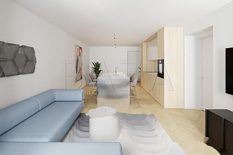 2-комнатная квартира в центре Любляны: 10