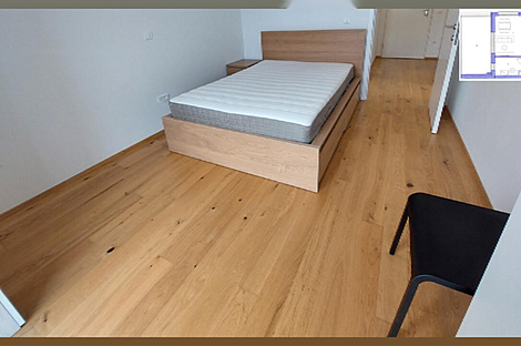 Двухкомнатная квартира с дополнительным помещением в районе Ново БТЦ.: 14