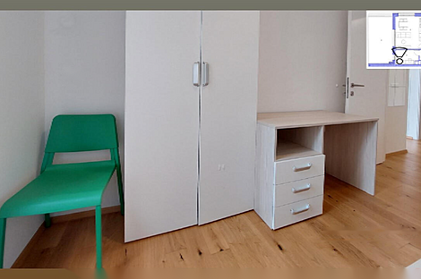 Двухкомнатная квартира с дополнительным помещением в районе Ново БТЦ.: 20