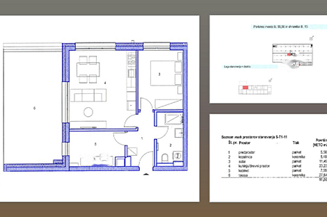 Двухкомнатная квартира с дополнительным помещением в районе Ново БТЦ.: 26