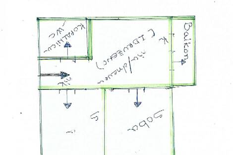 Трехкомнатная квартира в районе Шишки.: 2