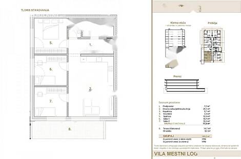 Четырехкомнатная квартира в Трново: 3