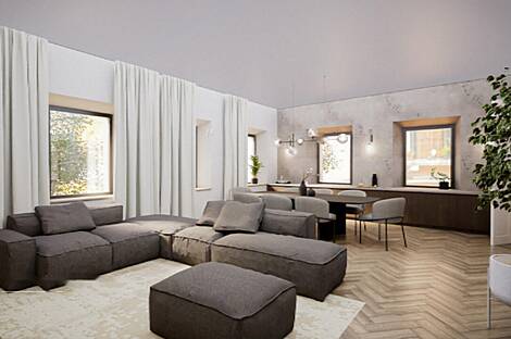 Четырехкомнатная квартира в центральной части города: 1