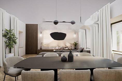 Четырехкомнатная квартира в центральной части города: 3