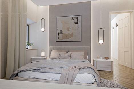 Четырехкомнатная квартира в центральной части города: 9