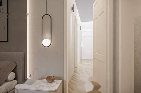 Четырехкомнатная квартира в центральной части города: 12