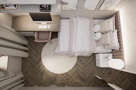 Четырехкомнатная квартира в центральной части города: 13