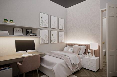 Четырехкомнатная квартира в центральной части города: 15