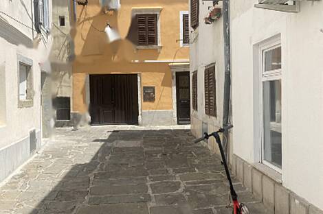 Квартира с одной комнатой в центре города Копер: 19