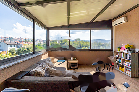 Квартира с просторной террасой: 16