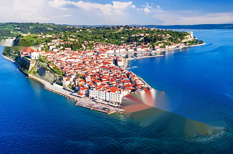 Квартира с двумя комнатами в Пиране.: 1