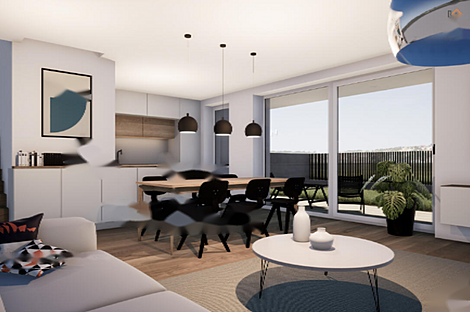 Дом в Новом Медно с террасой: 8