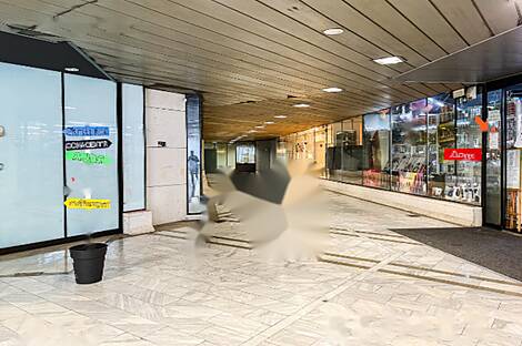 Торговая площадь в центре: 2