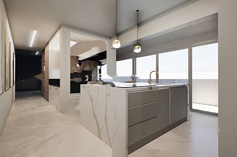 Двухкомнатная квартира в Сече: 3