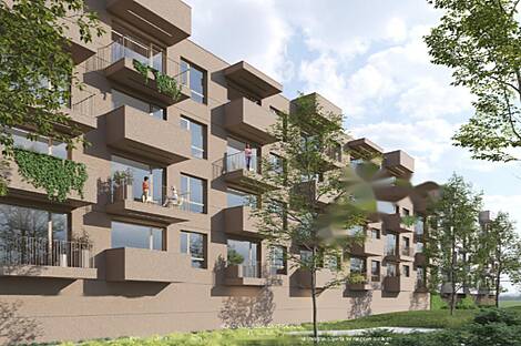 Двухкомнатная квартира в Козине: 3