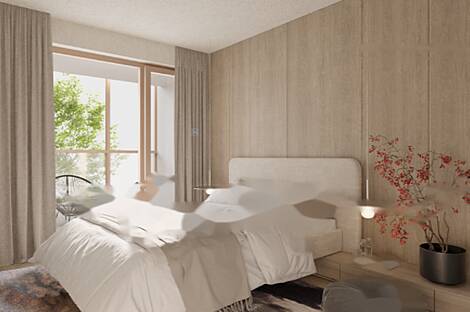 Трехкомнатная квартира в районе Бежиград: 9