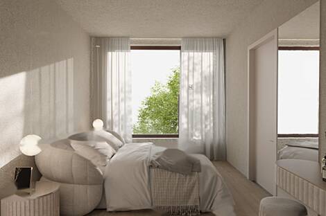 Трехкомнатная квартира в районе Ново Любляна Бежиград: 17