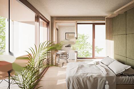 Квартира с четырьмя комнатами в районе Бежиград.: 3