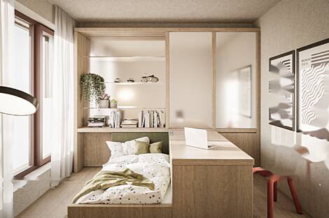 Квартира с четырьмя комнатами в Бежиграде.: 2