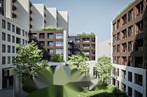 Квартира с четырьмя комнатами в Бежиграде.: 14