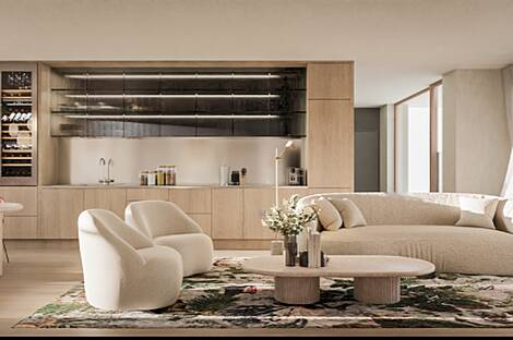 Трехкомнатная квартира в районе Новый Любляна, Бежиград.: 6