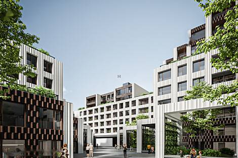 Трехкомнатная квартира в районе Новый Любляна, Бежиград.: 14