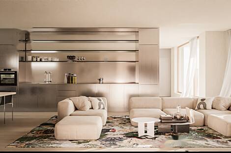 Квартира с тремя комнатами, расположенная в Бежиграде: 3