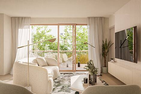 Квартира с тремя комнатами, расположенная в Бежиграде: 10