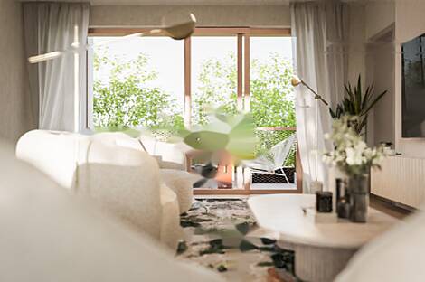 Квартира с тремя комнатами, расположенная в Бежиграде: 11