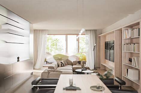 Квартира с двумя комнатами в районе Бежиград: 2