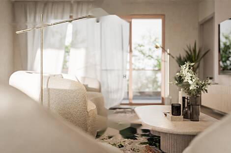 Квартира с двумя комнатами в районе Бежиград: 11