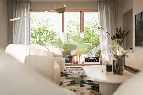 Квартира с двумя комнатами в районе Бежиград: 15