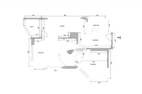 Квартира с двумя комнатами в Бежиград: 12