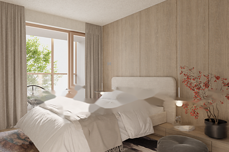 Двухкомнатное жилье в районе Бежиград: 10