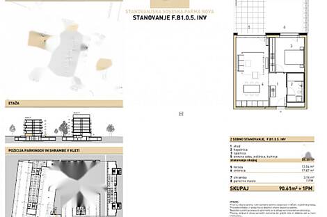 Квартира с двумя комнатами в районе Бежиград: 4
