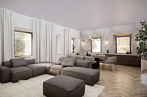 Квартира из четырех комнат в Старой Любляне: 15