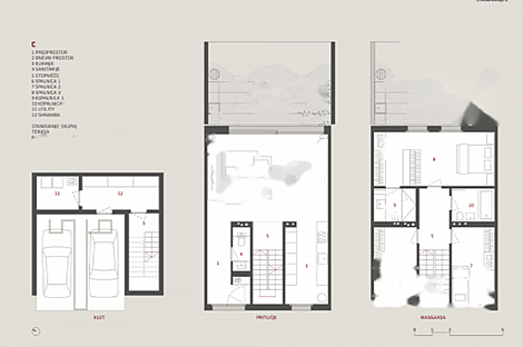 Дом у озера с террасой: 13