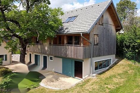 Дом, с которого открывается вид на Бледский замок: 5