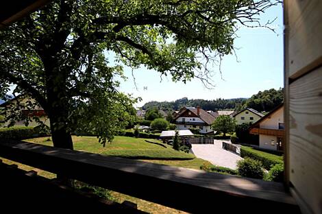 Дом, с которого открывается вид на Бледский замок: 20