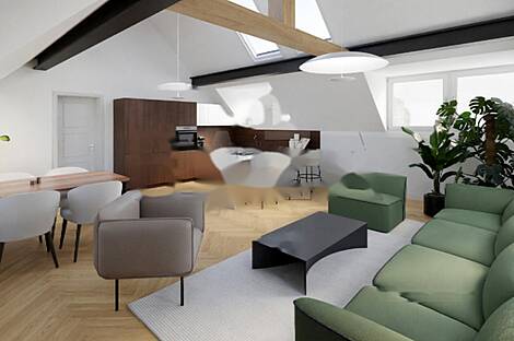 Квартира с четырьмя комнатами в центре.: 14